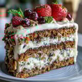 Easter Dessert Carrot Pavlova Lemon