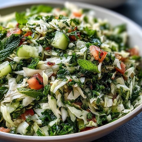 Lebanese Cabbage Salad