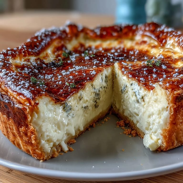 Classic Easter Sweet Ricotta Pie with Lemon Zest, a traditional Italian treat with bright citrus notes and a delicate, lightly sweetened ricotta center.