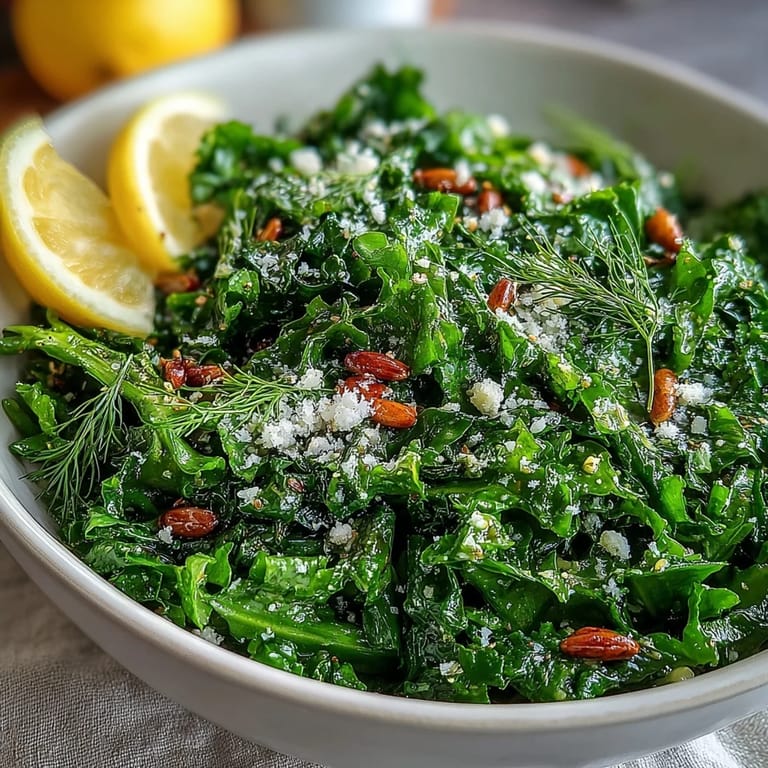 Fresh lemon vinaigrette coats tender arugula leaves, topped with delicate Parmesan shavings for a crisp, savory salad.