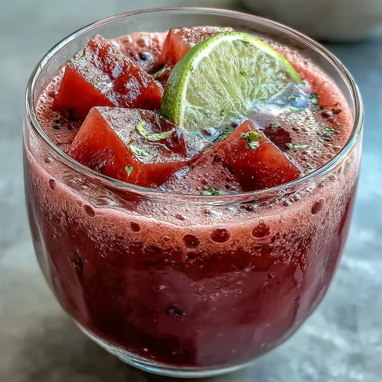 Creamy tropical Dragon Drink Refresher Copycat with bright pink dragon fruit, strawberries, and lime in coconut milk beverage.