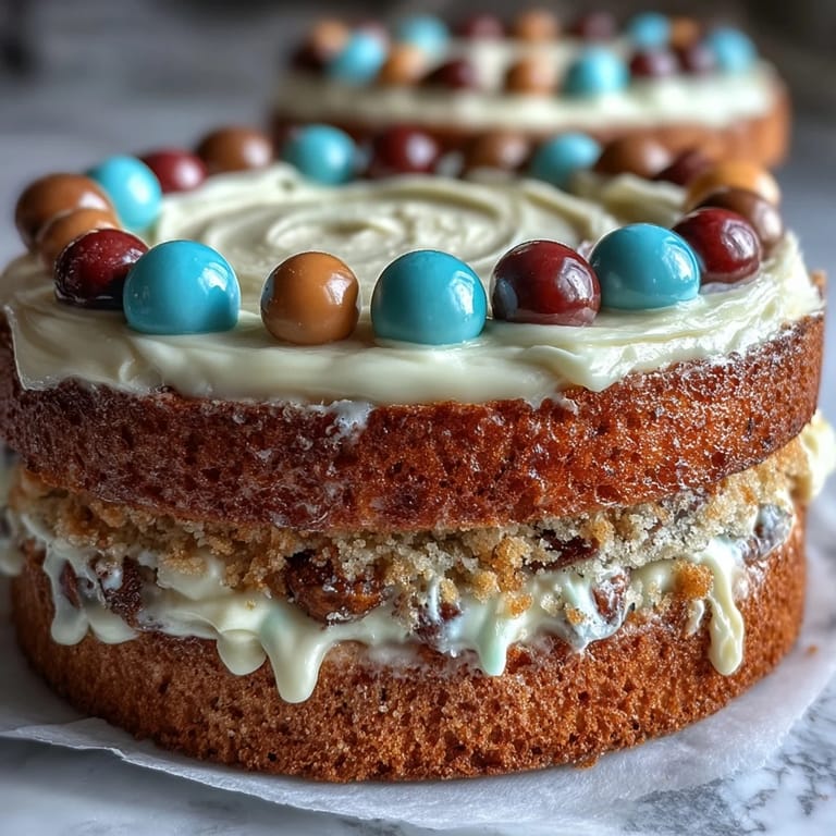 Two-tier vanilla graduation cake with smooth buttercream frosting, playful balloon cake toppers, and a sprinkle of edible confetti, perfect for honoring graduates in style.