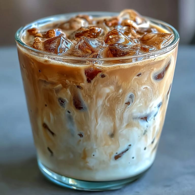 Refreshing brown sugar oat milk shaken espresso, lightly spiced and topped with a cinnamon dusting.