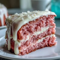 Elegant rosé velvet cake adorned with a shimmering edible gold drip.